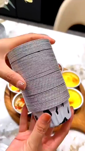 10PCS Air fryer tin foil aluminum foil bowl box cup reusable oven tray small tart tray cake reusable