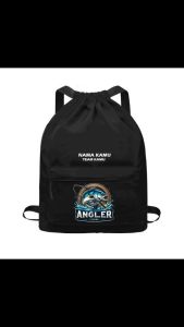 TAS SERUT MANCING GRATIS SABLON NAMA BAHAN CORDURA UKURAN T 40cm P 32cm L 12CM Tas Drawstring custome desain sendiri