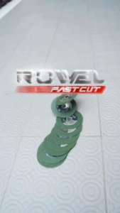 ใบตัดเหล็ก-สแตนเลส คมกริบ ขนาด 4นิ้ว หนา 1มิล ยี่ห้อ ROWEL