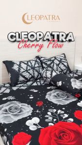 Cleopatra Sprei Motif Uk 160 / 180 x 200 x T 20 ( Queen / King Size ) - Motif Anak / Karakter / Abstrak