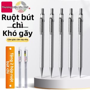 deli | Bút Chì Tự Động Cho Học Sinh Cảm Giác Kim Loại