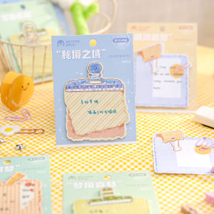 Original Creative Back Card N times Sticky Notes Korean Style Ins  Color Scrapbooking Memo Message Post-Its