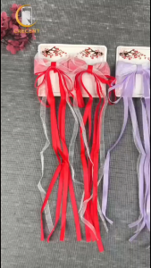 1 Pasang Jedai Jepit Rambut Jepitan Wanita Kekinian Style Korea Pita Ikat Rambut Pita Panjang Kecil Aksesoris Fashion Gaya Korea Korea Thailand Premium Ori Original