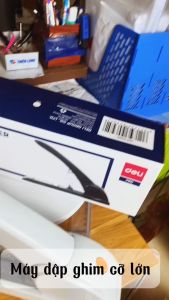 Máy Dập ghim cỡ lớn Deli 0395 - Dập ghim 210 tờ/lần - Hàng chính hãng