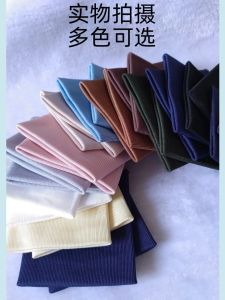 เสื้อแจ็คเก็ตคอปกสั้นทรงหลวมแขนยาวแบบสวมหัว ผ้าฝ้ายผสมโพลีเอสเตอร์ ลายทาง สีพื้น วัสดุอื่นๆ แหล่งกำเนิดจีนแผ่นดินใหญ่