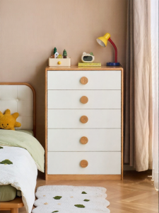 WEISHA | White Children Bedroom Storage Cabinet