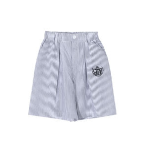 Dimple Kids Original Trang Phục Mùa Hè Sọc Áo Sơ Mi Và Quần Short Quần Đùi Bộ Dành Cho Bé Trai Và Bé Gái Cotton Vải Bông Polyester Fiber Thời Trang Sành Điệu Quần Áo