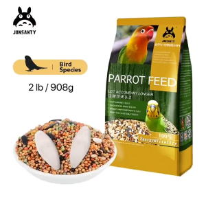JONSANTY Parrot Feed Bird Food for Parrots and Conures Cockatiel Linnies 900g