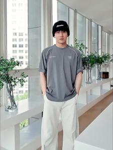 Champion | Pure Color Short Sleeve Men T-Shirt Quick Dry Breathable