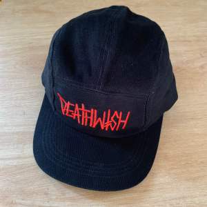 Deathwish Five Panel Cap embroidered