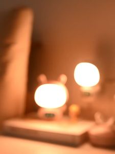 ***READY STOCK*** Clock Lamp With Remote Control Plug And Play With 3 Type Light 350 Degree Adjustable