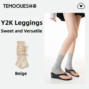 Stackable MIU Style Half-Step Anklet Socks