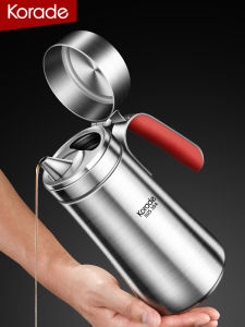 Korade | Leakproof Stainless Steel Oil Bottle for Home Use