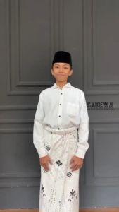 Sarung Couple Anak Ayah (Anak SD SMP & Ayah Dewasa) Bahan Katun Grade A Premium Tebal Halus