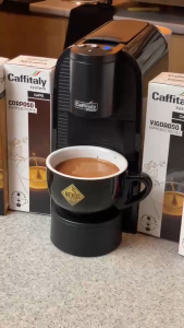 MERDEKA SALES | Caffitaly S36 Capsule Coffee Machine with 2 Boxes of Caffitaly Capsule Coffee ( Nocciola)