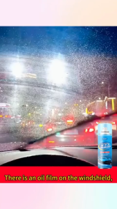 Car glass oil film cleaner fast degreasing deep cleaning and polishing glass cleaner strong and powerful decontamination cleaner foam/gum/car interior degreasing car multi-purpose cleaner