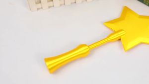 Retractable 3D Printed Wand Tap To Pay Portable Cute Star Magic Wand Holder Funny Lightweight Credit Card Holder Daily Use