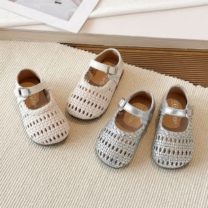 Lace Breathable Girls Fashion Soft Sole Leather Shoes
