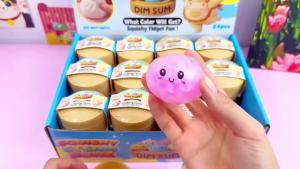 Halloween Dumpling Stress Toy Glitter Halloween Dumpling Pressure Dumpling Squishie Stress Relief Fidget Toy for Adults Gift
