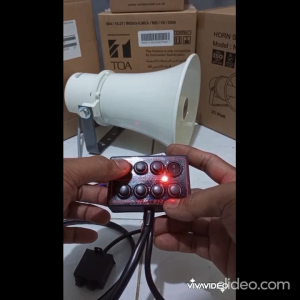 klakson motor mobil whelen omega hilo aux mic volume 60 watt set speaker toa 15 watt