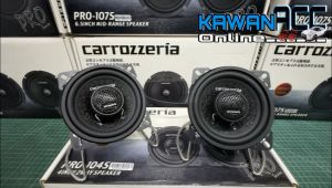 Carrozzeria PRO-Series 4" inch 2-Way Speaker 100% Original 280Watts PRO-104S for ProtonPeroduaHondaToyotaMyvi