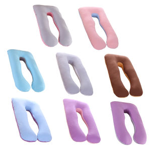 Multifunction Pregnancy Pillow Case Cotton Cover U-Type for Maternity Women (only pillow cover no fill cotton)