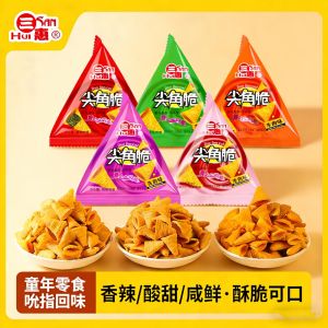 Sanhui Jianjiao Crispy and Wonderful Crispy Dumplings Potato Chips Leisure Dining Snacks Gift Packages Snacks Puffed Cow Horn Crispy