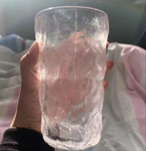 [6PCS] 256ML High Quality Classic Style Drinking Smokey Glass / Elegant Design Beer Glass / Transparent Thick Glass Quality Juice & Water Drinking Cup / Good for Everyday Use / Best for Wedding Gifts & Souvenirs