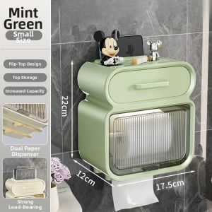 Weichen | Suction Wall-Mounted Punch-Free Toilet Paper Holder