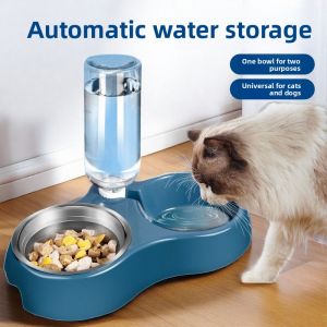 MONLEYTA | Automatic Pet Feeding & Watering Bowl