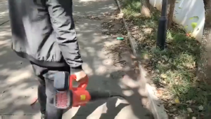 998VF Cordless Electric Leaf Blower 150MPH 30000RPM Powerful Handheld Air Blower Dust Collector Sweeper Lightweight Garden Yard Cleaning Tools