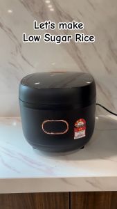 Russell Taylors 1.8L Digital Low Sugar Rice Cooker RC10 | 900W Power | 9 Preset Programs | Cutting Edge Features | Cooker with 2 Year Warranty