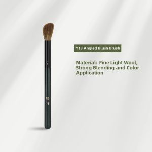 MAKEUP ZAI | Blush & Highlight Makeup Brush Natural Animal Hair Small Size
