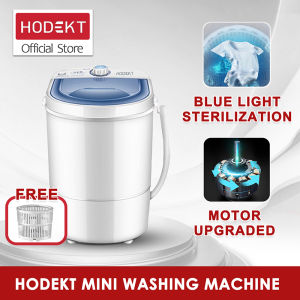 HODEKT 4.5KG Semi-Automatic Washing Machine: Ideal for Baby & Small Households