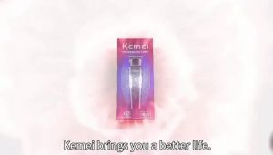 Alat Cukur Rambut Kemei KM-1115 Hair Clipper Professional Cordless Trimmer Detailer Haircut Machine Mens Mesin Cukuran Area Sensitif Jenggot Kumis KM 1115