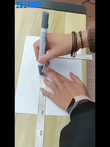 LECAN | Stainless Steel Thickened Right Angle Ruler for Woodworking Multi-functional Angle Measuring Tool