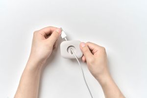 elago Charger Pad Compatible with iWatch Charger Galaxy Watch 7 6 5 Series Charger Compatible with AirPods Pro 2 Durable Silicone (Charger not included)