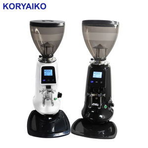 Koryaiko K600 LED Touchscreen Automatic Coffee Bean Grinder 64MM For Commercial