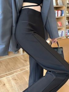Fashion French Elegant Slim Fit Flare Pants