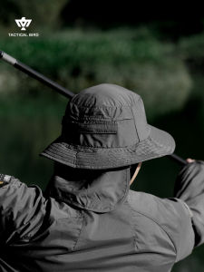 Tactical Bird Summer Sun Protection Fishing Cap Mens Outdoor UV Protection Hat Neck Guard Fisherman Cap Casual Nylon Hat