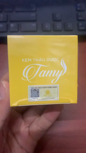 Chất kem cũ - Kem thảo dược TAMY hỗ trợ làm giảm mẫn ngứa hăm tả muỗi đốt rôm sảy cho trẻ từ sơ sinh - Tùy Tâm Pharma - 6G
