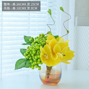 Luxurious round Table Centerpiece Hotel Style Floral Decorations Artificial Flowers Tabletop Decoration High End Lightweight Ornament