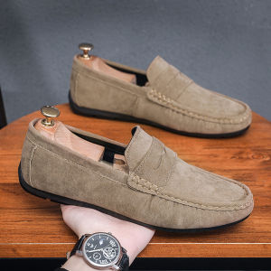 JIFANPAUL | Breathable Soft-soled Suede Leisure Shoes Moccasins