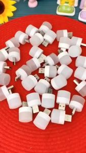 Lampu Kecil Tidur Usb Mini LED Belajar Baca Night light Kamar Malam Bulat