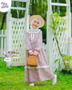 Melinda Dress by Manasikana - gamis anak perempuan untuk usia 4-12thn