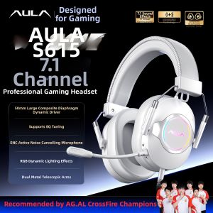 AULA | Gaming Headset 7.1 Microphone ENC Active Noise Cancellation