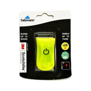 Salzmann Magnetic LED Clip Reflective and practical Clip-On Made with 3M Scotchlite