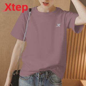 XTEP | Áo polo nữ tay ngắn chất liệu ice silk thoáng khí tôn dáng thon gọn