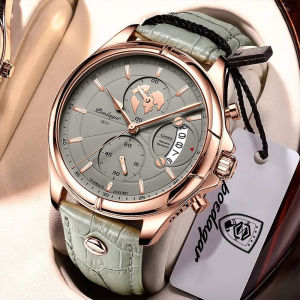 POEDAGAR | POEDAGAR Luxury Original Man Watch Chronograph Date Waterproof Men Wristwatch Leather Quartz Business Sports Mens Watches Reloj