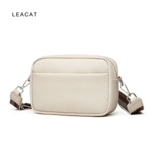 Leacat Fashion Women Bag New Solid PU Crossbody Bag Shoulder Bag Small Square Bag
